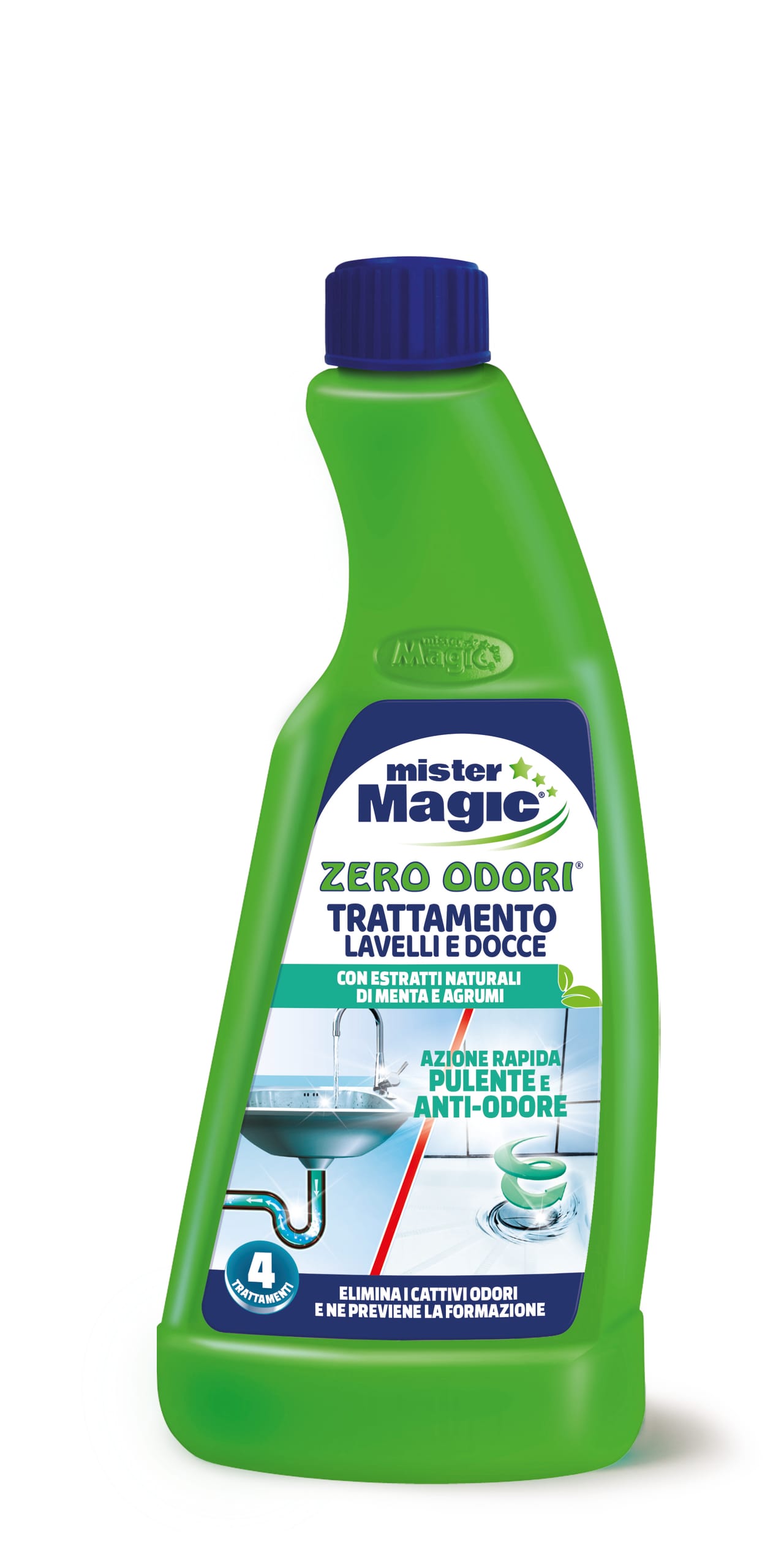 Zero Odori trattamento lavelli e docce