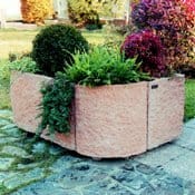 Le nuove fioriere in roccia