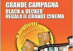 Acquista Black&Decker e vinci il cinema
