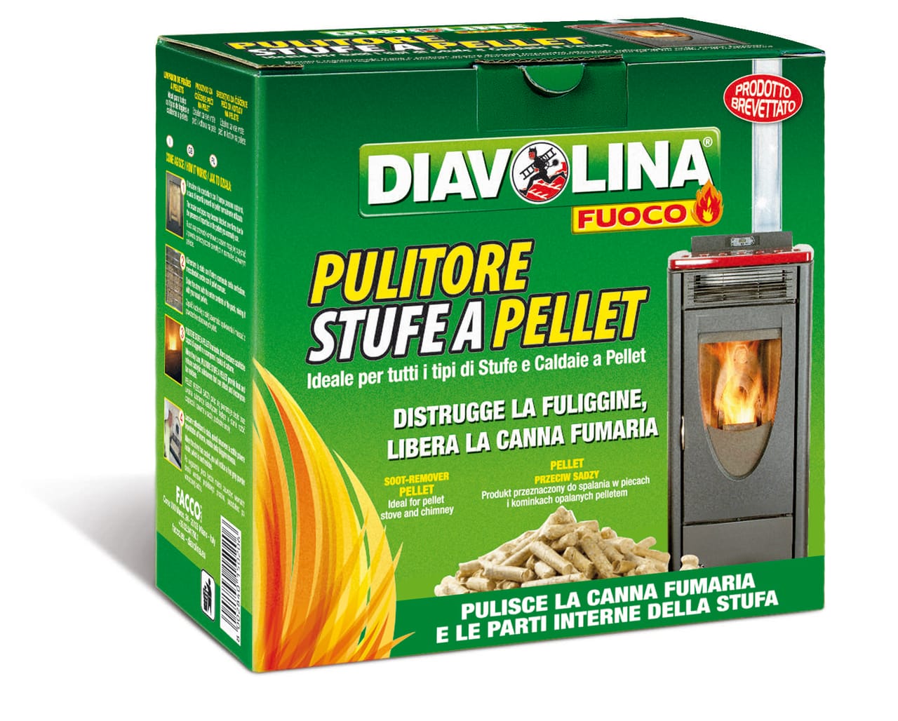 Pulitore stufe a pellet