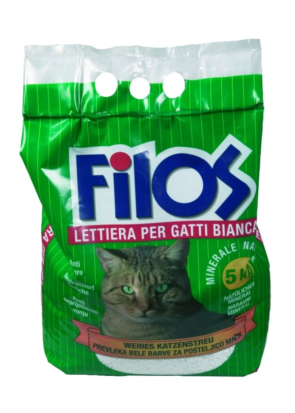 La lettiera pulita e inodore