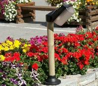 L’efficienza luminosa rende abitabile il giardino