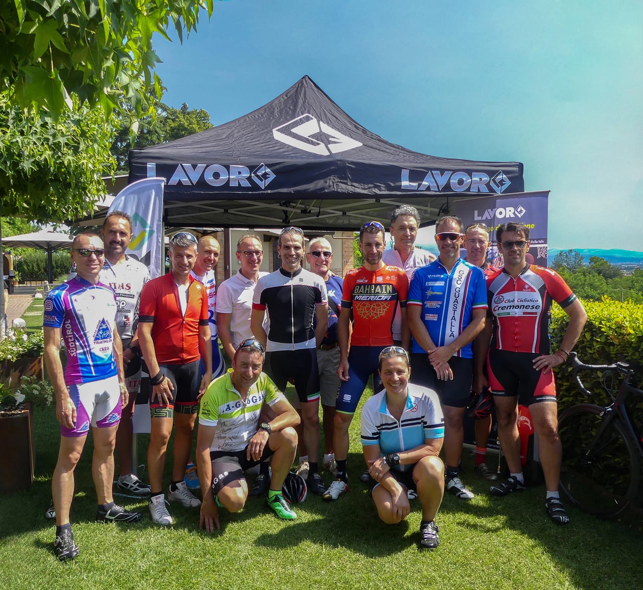 Lavorwash, una pedalata col campione!