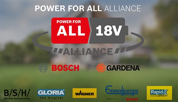 Gardena sigla l'accordo con Bosch: nasce Power For All Alliance