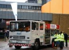 L’autobus della sicurezza Ansell entra nei cantieri