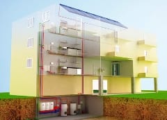 Junkers di Bosch lancia gli impianti solari Multifamily