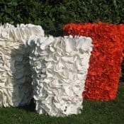 Dai materiali riciclati all'arredo giardino
