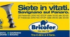 Bricofer apre a Savignano sul Panaro