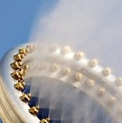 Lo sparanebbia per abbattere le polveri