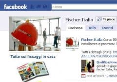 Fischer Italia sbarca su Facebook