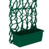 Il muro si tinge di verde