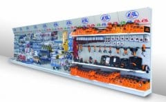 Un allestimento personalizzato per il cliente