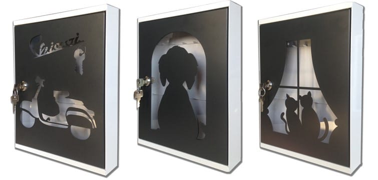 Bacheche portachiavi da interno