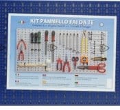 Utensili appesi e sistemati