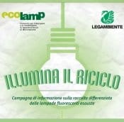 Ecolamp “Illumina il riciclo'