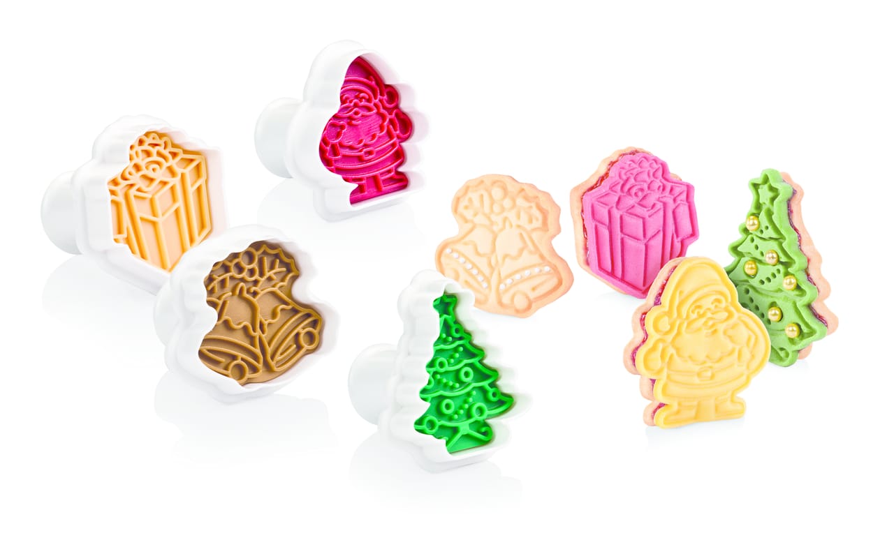 Timbri tagliabiscotti per dolcetti natalizi