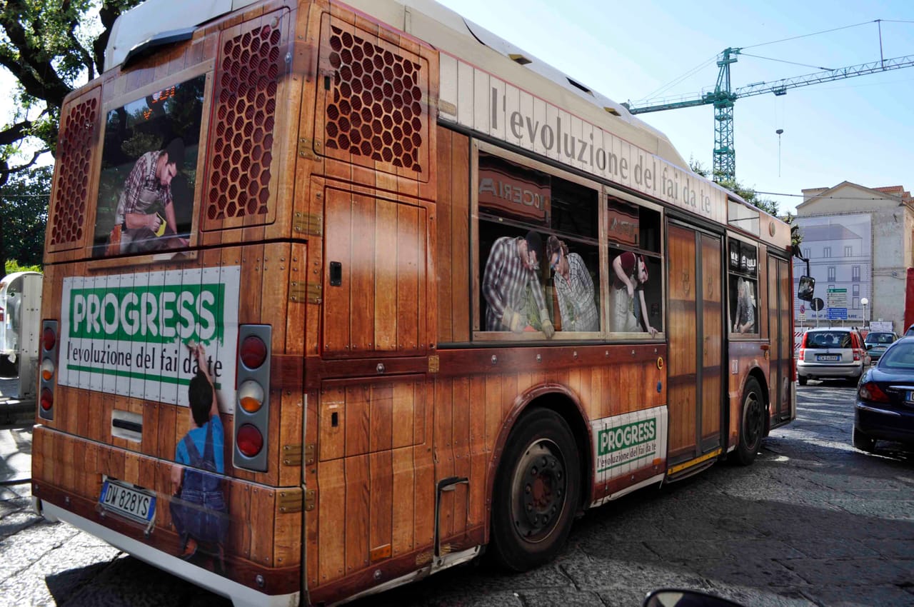 A Caserta l'autobus è targato Progress!