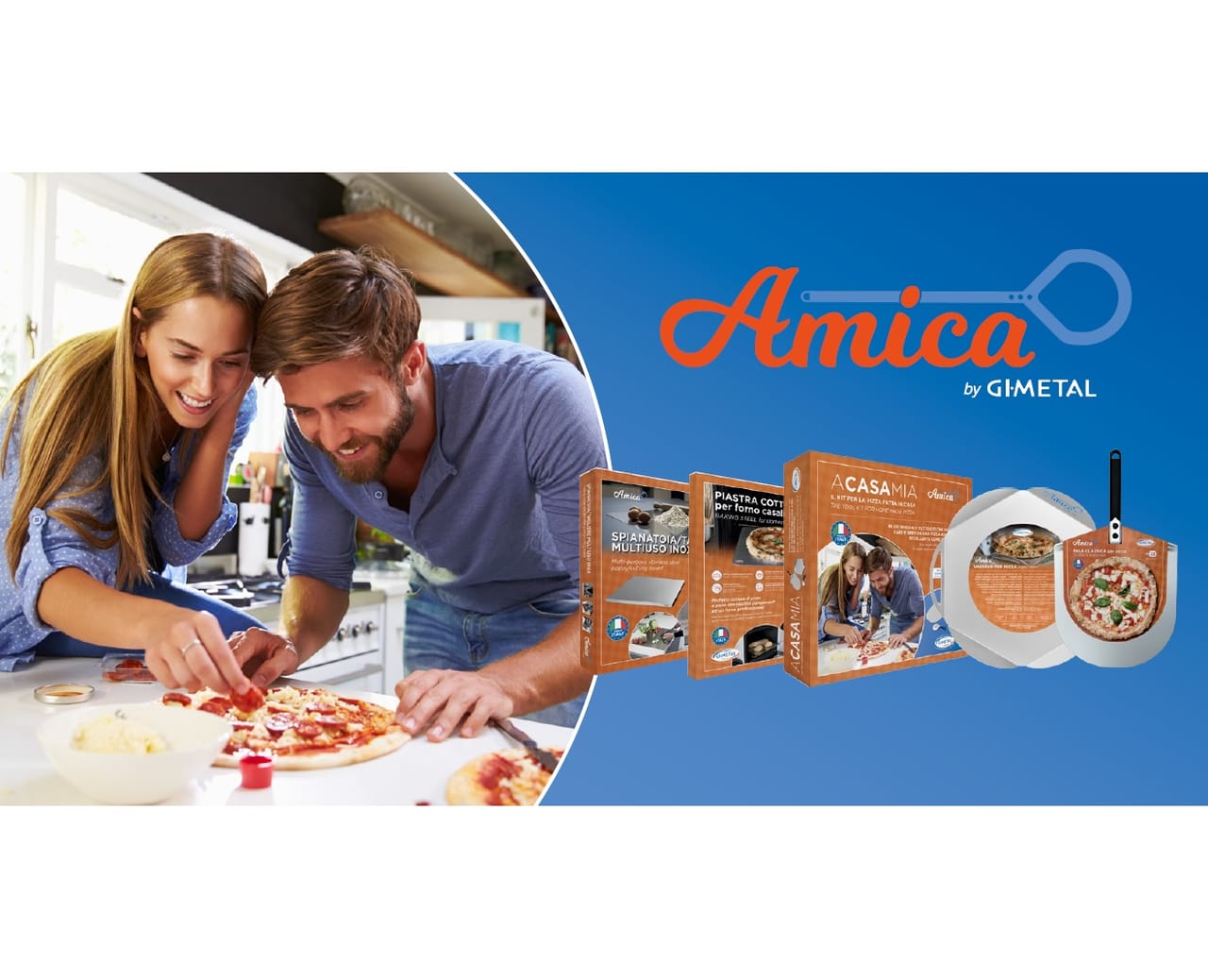 La pizza “A Casa Mia”, garantisce Gi.Metal!