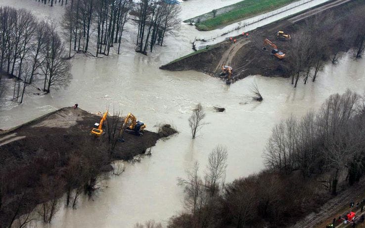 Alluvione nel modenese: colpita anche Annovi e reverberi