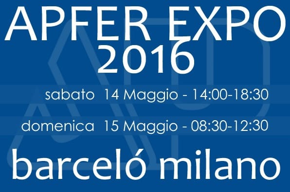 APFER EXPO 2016: il più completo e ricco di sempre