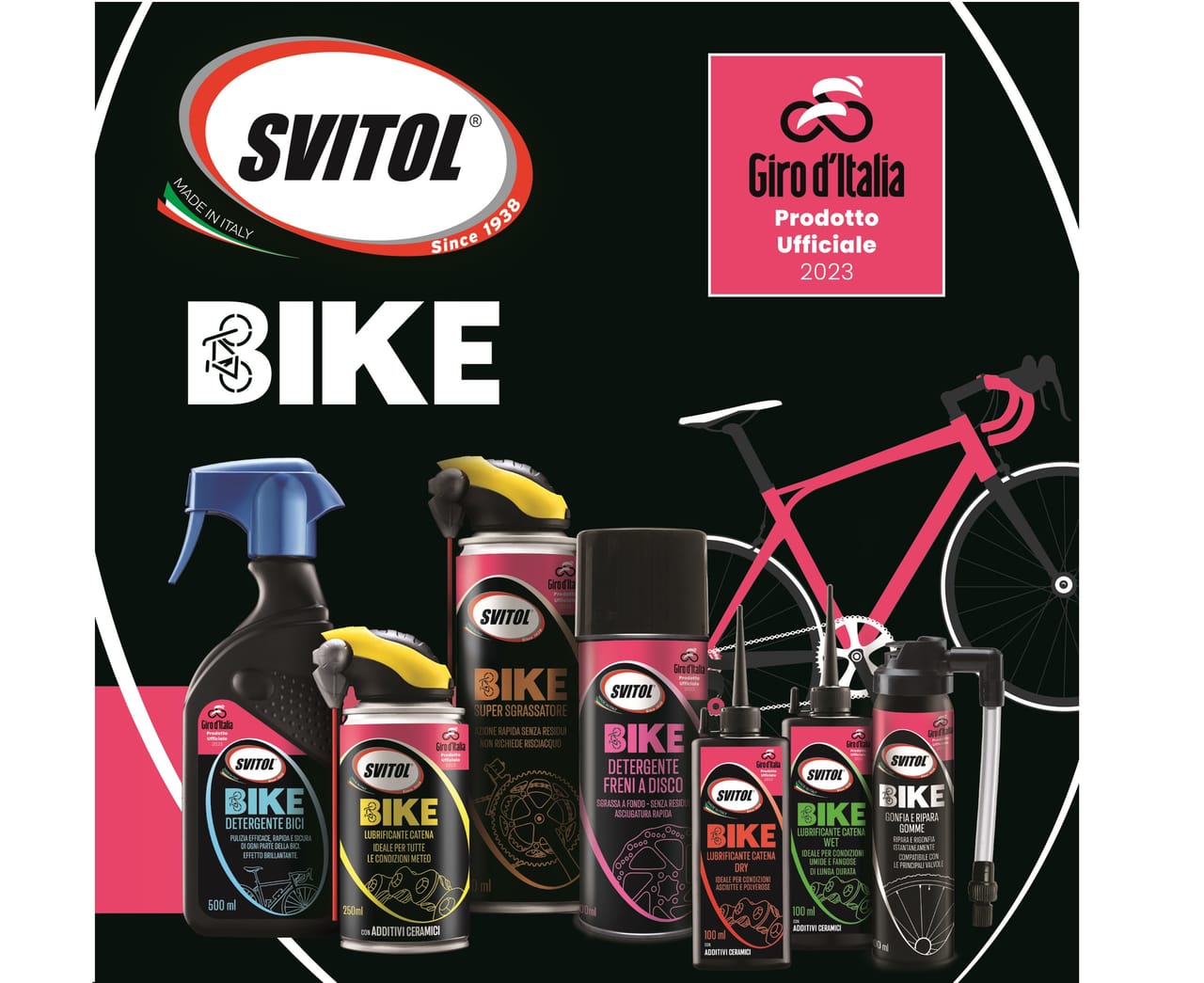 Svitol prodotto ufficiale del Giro d'Italia