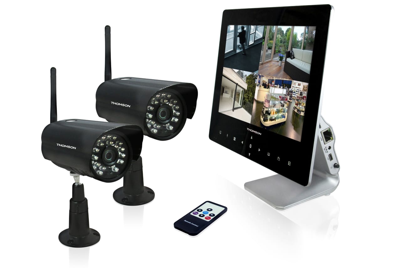Kit di videosorveglianza wireless