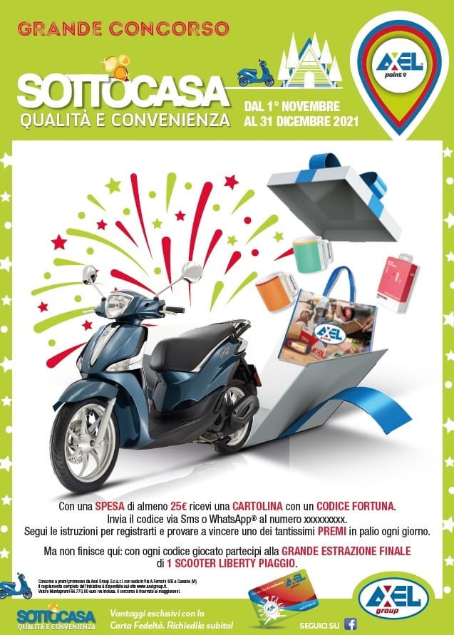 Axel Group premia i clienti degli Axel Point