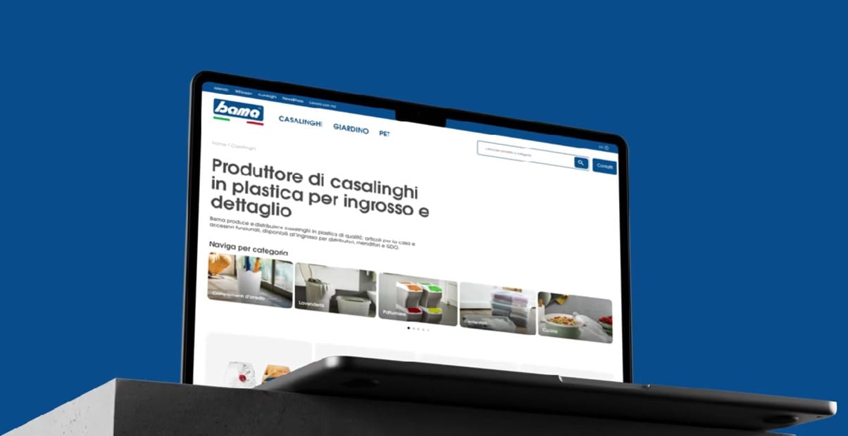 Il nuovo sito di Bama Group è online