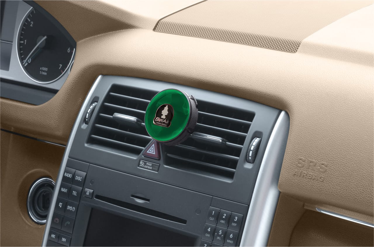 Profumatore per auto in gel regolabile