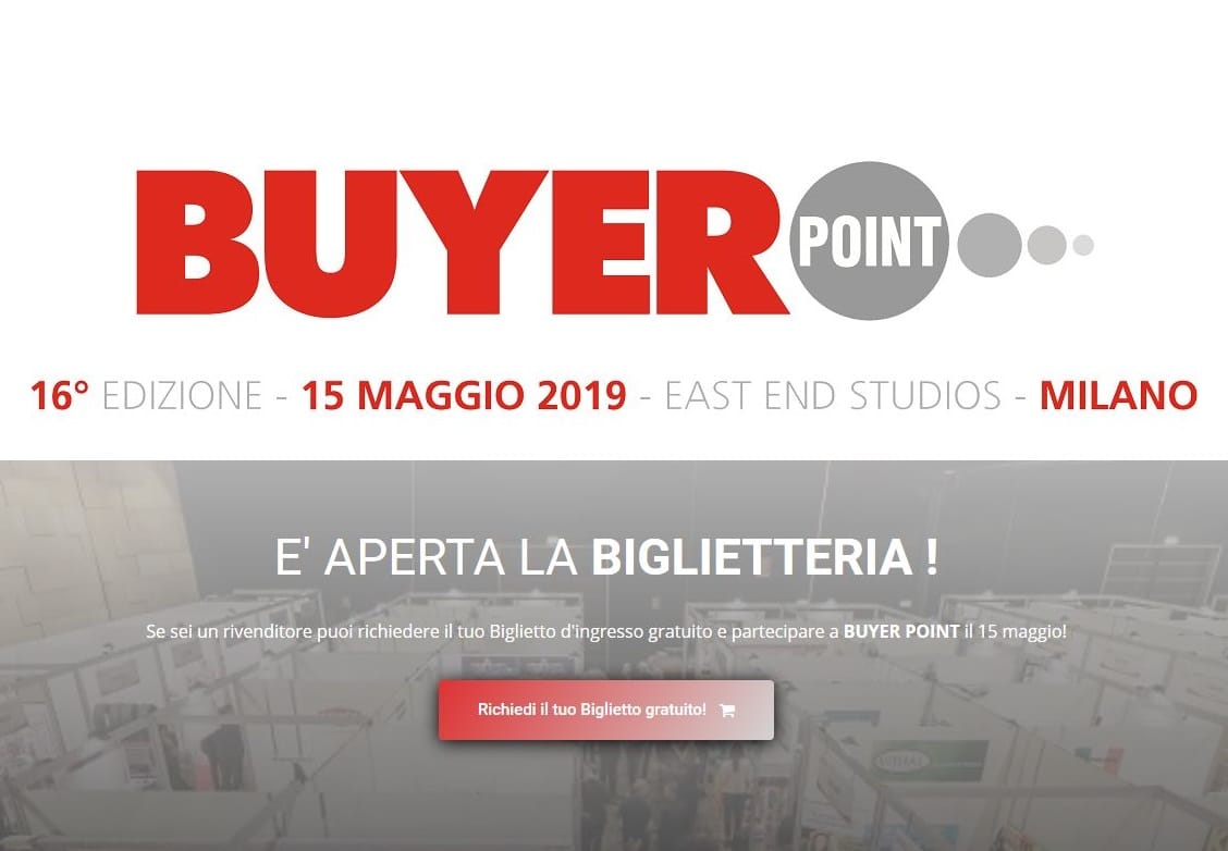 Richiedi il tuo biglietto gratuito online per Buyer Point (Milano, 15 maggio)