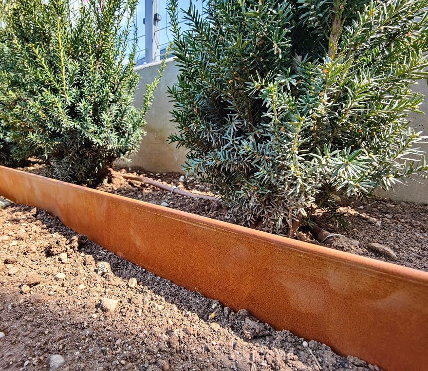 Bordure in acciaio COR-TEN®