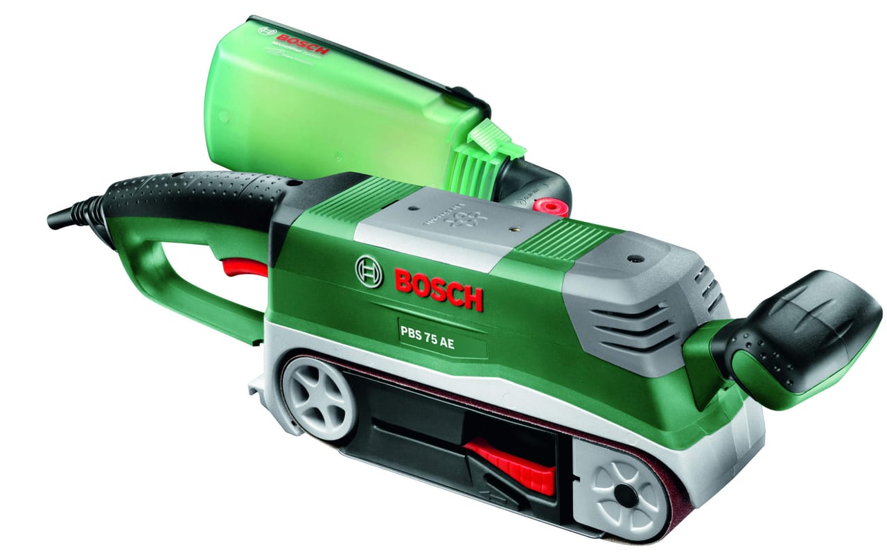 Bosch: la nuova generazione di levigatrici a nastro