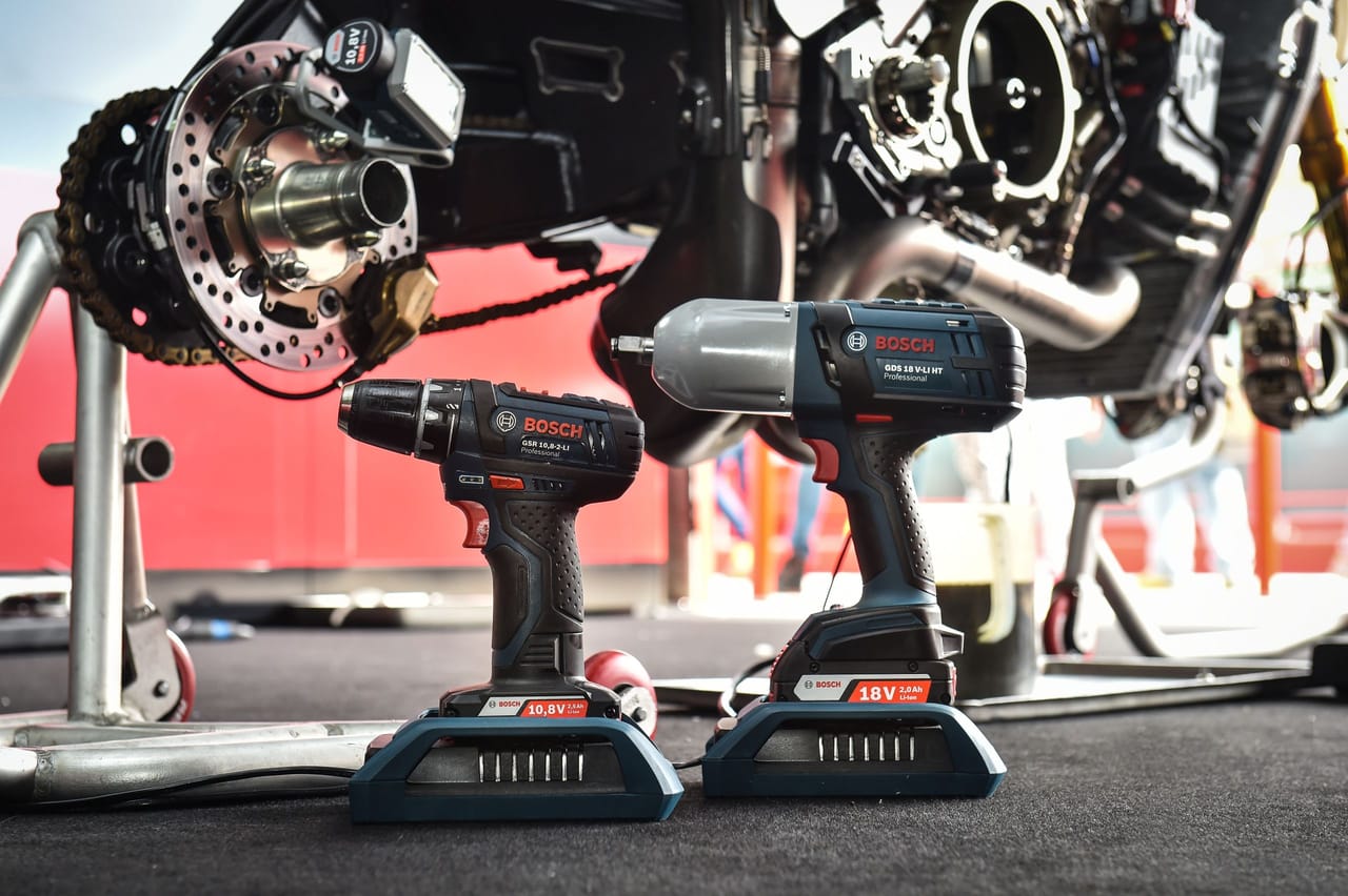 Bosch Professional in pista con Ducati