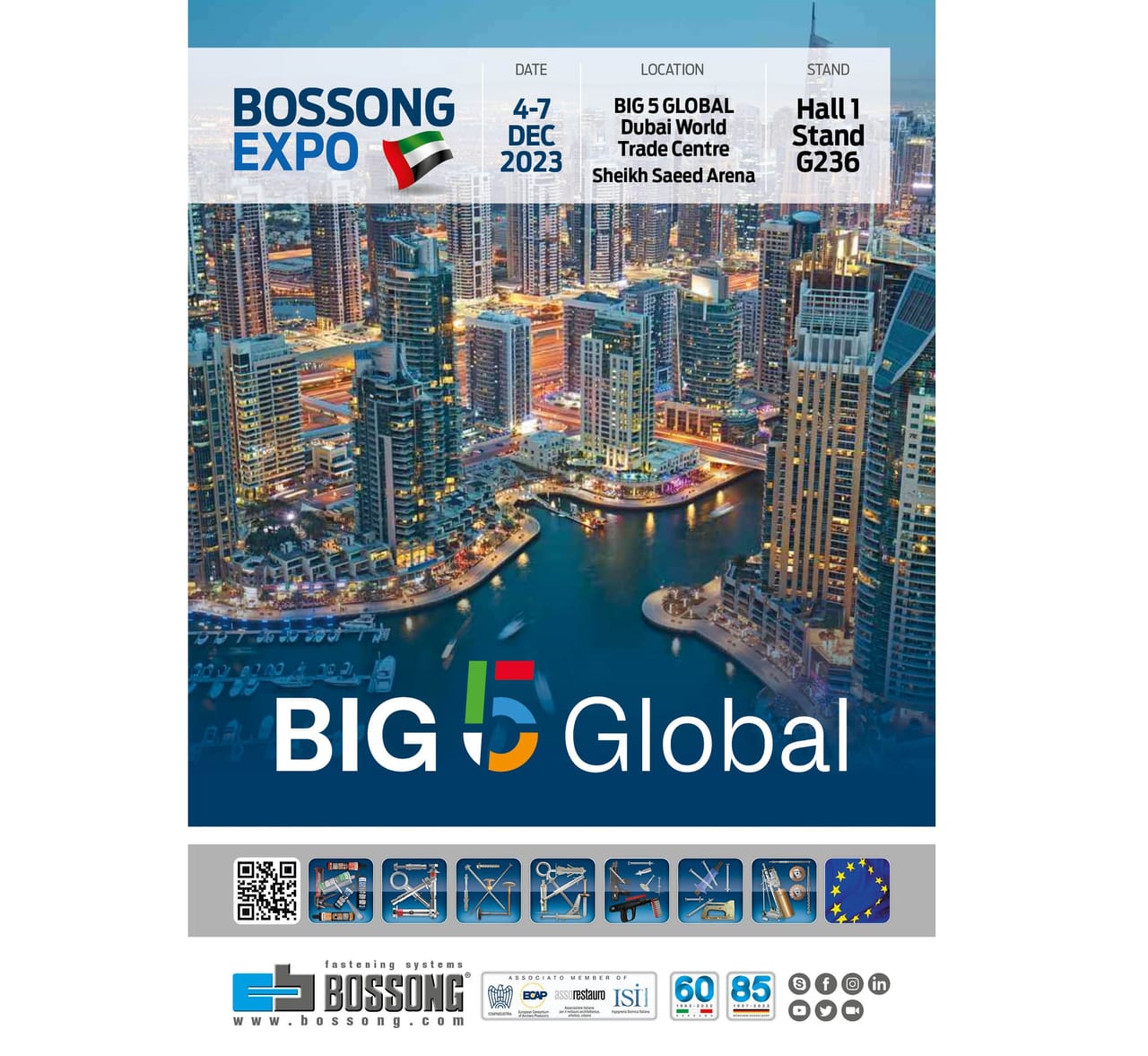 Bossong al Big 5 Global di Dubai