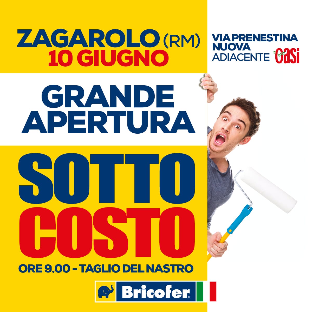 Bricofer: nuovo punto vendita romano a Zagarolo