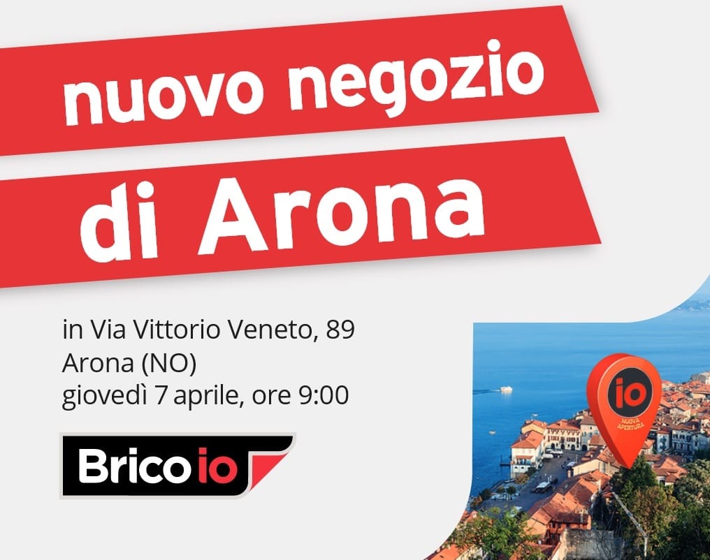 Brico io apre ad Arona (NO)