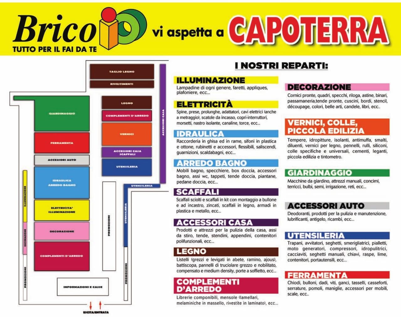 Apre il nono punto vendita Brico IO in Sardegna