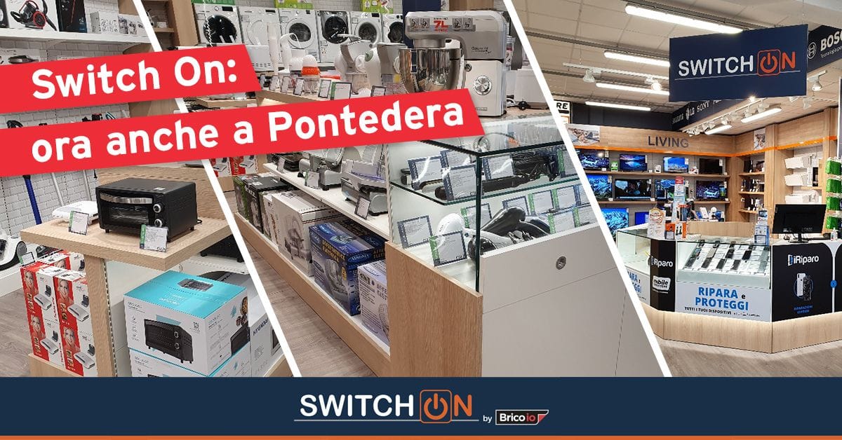 Inaugurato a Pontedera il quarto corner Switch On della rete Brico io