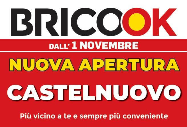 Brico Ok apre a Castelnuovo del Garda (VR): scarica il volantino!