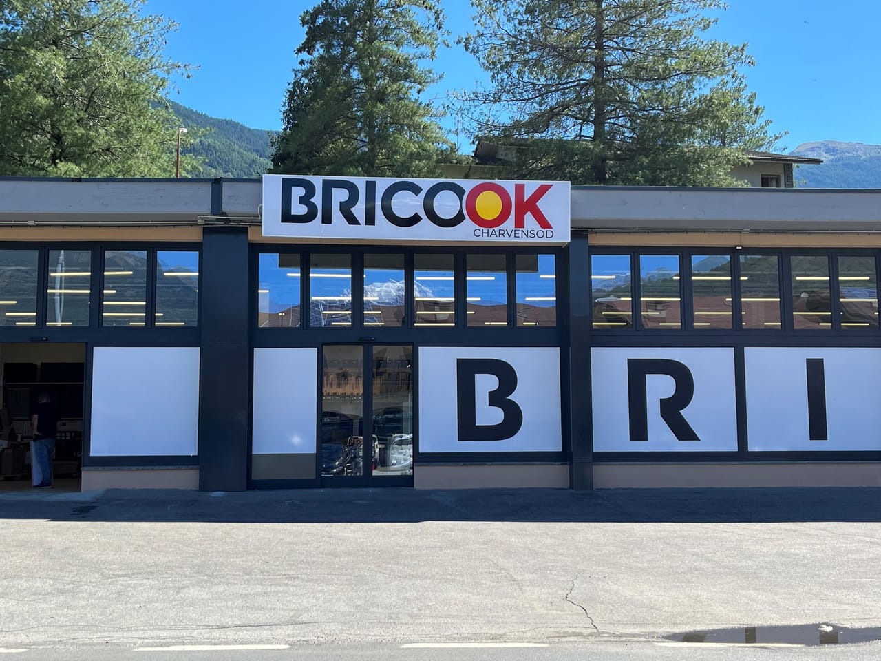 Primo punto vendita Brico OK in Valle d'Aosta