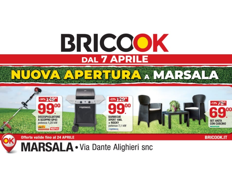 Brico OK: a Marsala il quinto negozio siciliano
