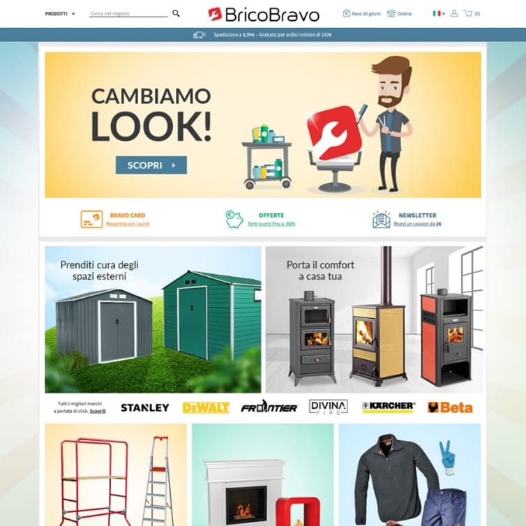 Nuovo sito per BricoBravo!