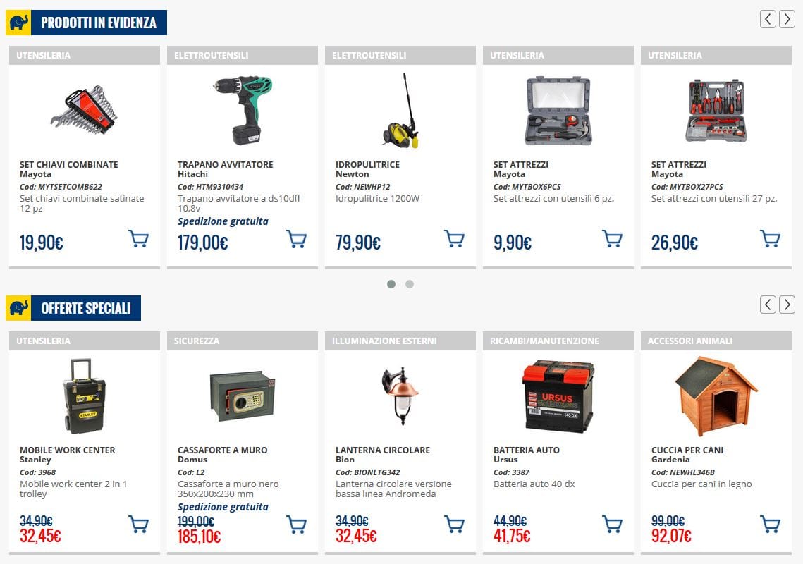 Bricofer lancia il suo e-commerce!