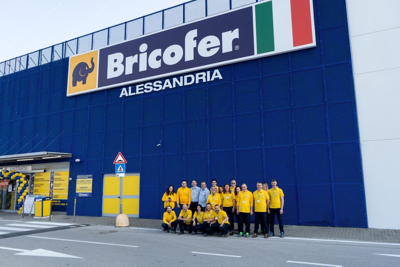 Bricofer: nuovo punto vendita di 3.500mq ad Alessandria