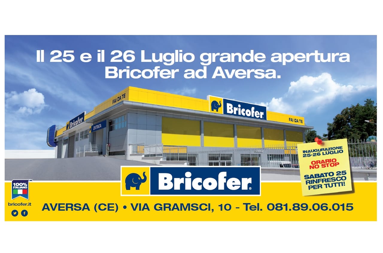 Bricofer ha aperto ad Aversa (CE)