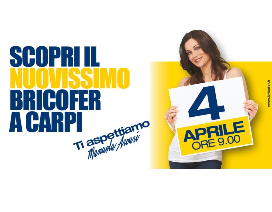 Bricofer apre a Carpi (MO) il primo negozio con area drive per professionisti
