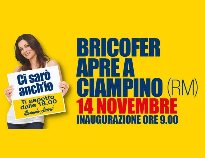 Bricofer apre a Ciampino (RM)