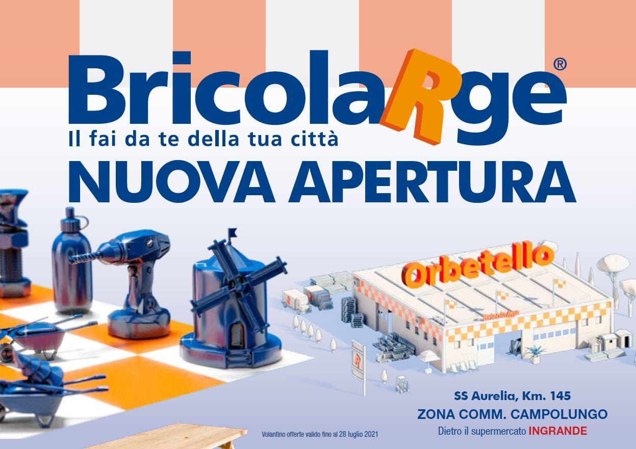 BricolaRge apre a Orbetello (GR)