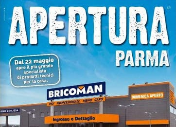 Aperto un nuovo Bricoman a Parma