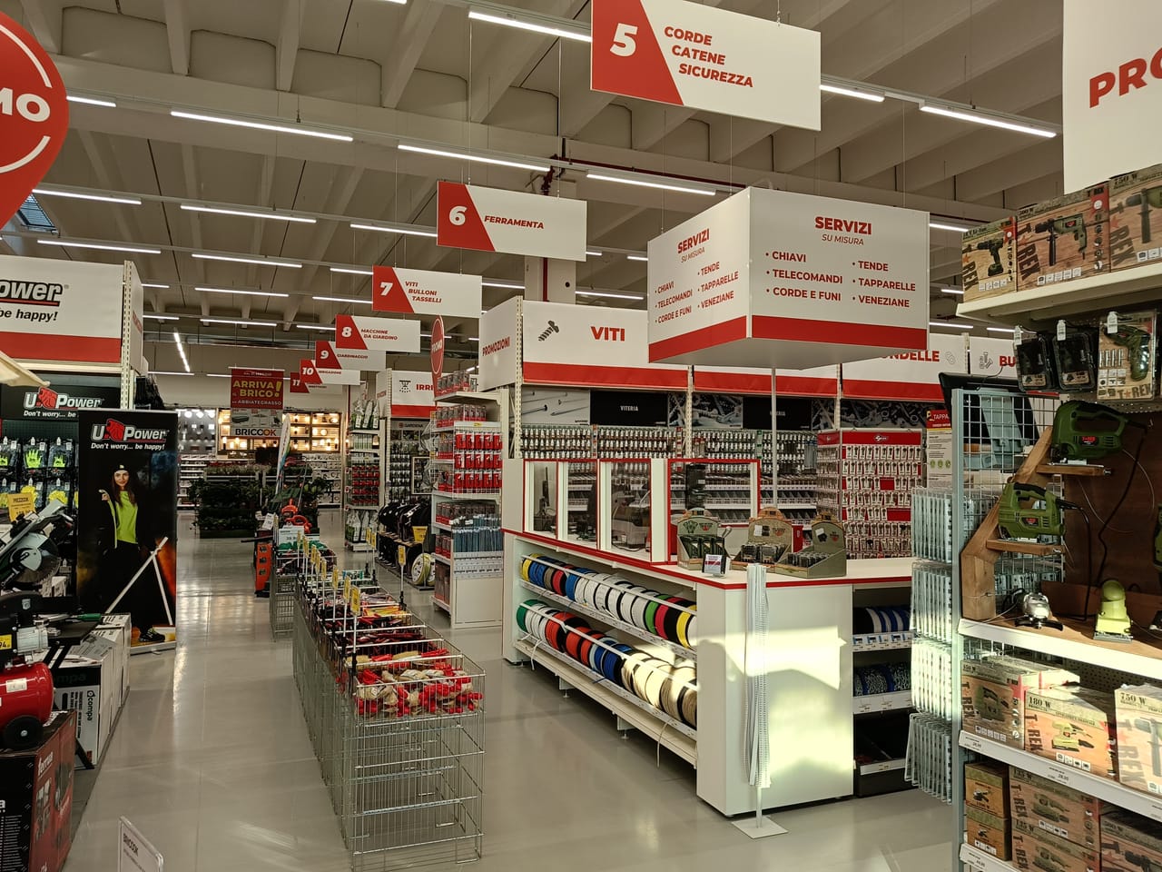 Le foto del nuovo Brico Ok di Abbiategrasso (MI)
